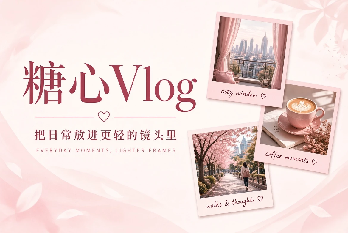 糖心Vlog 日常与城市影像封面