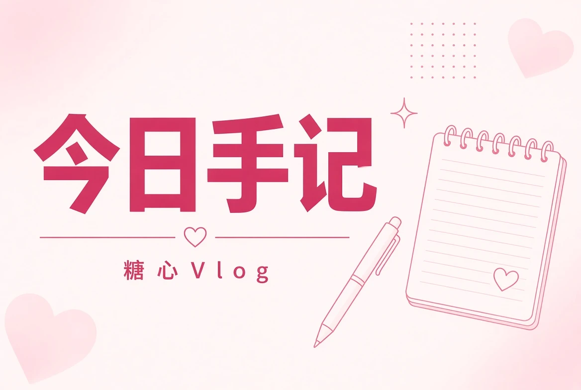糖心Vlog 今日便笺图文观察